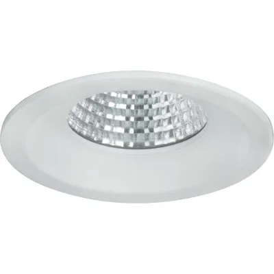 BRUMBERG LED-Einbaudownlight 12520073 | 7W 700mA | 630lm | 3000K warmweiß | 30° | Ø92mm | matt weiß