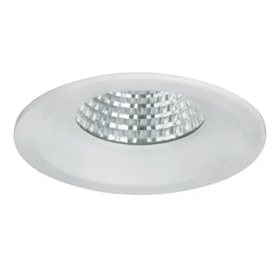 BRUMBERG LED-Einbaudownlight 12520073 | 7W 700mA | 630lm | 3000K warmweiß | 30° | Ø92mm | matt weiß