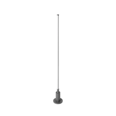 BRUMBERG LED-Erdspießstrahler 60022103 | 12W 230V AC | 3000K warmweiß | IP65 | 795lm | Aluminium Grau | 980mm