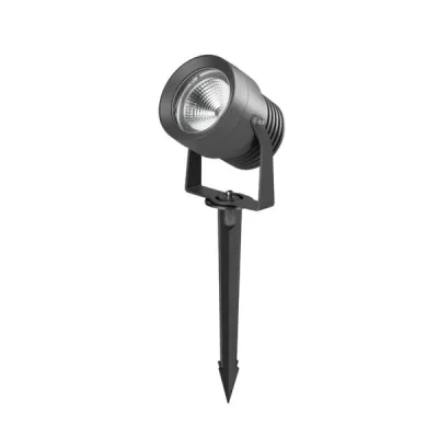 BRUMBERG LED-Erdspießstrahler 65271103 | 20W | 230V | 1130lm | 3000K | IP65 | Aluminium | schwenkbar | graphit