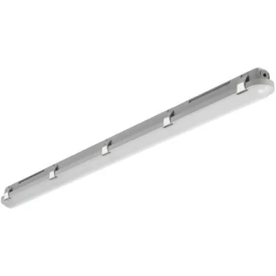 BRUMBERG LED-Feuchtraumleuchte HUMID ONE 78012114 | 18W 2300lm 4000K | IP65 IK08 | 1190mm | Anbaumontage | Grau