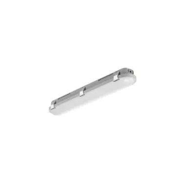 Brumberg LED-Feuchtraumleuchte HUMID ONE 78011114 | 18W 2300lm 4000K | IP65 | 580mm | IK08 | Anbaumontage | grau