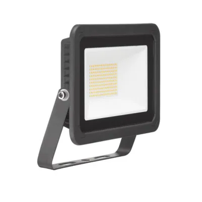 BRUMBERG LED-Fluter 60813183 | 50W | 3000K warmweiß | 5450lm | IP65 | 120° Abstrahlwinkel | Aluminium Schwarz