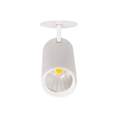 BRUMBERG LED-Halbeinbaustrahler 88802183 | 24W | 3000K | 2943lm | 20° Abstrahlwinkel | drehbar | IP20 | schwarz