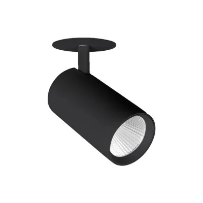 BRUMBERG LED-Halbeinbaustrahler 88802183 | 24W | 3000K | 2943lm | 20° Abstrahlwinkel | drehbar | IP20 | schwarz