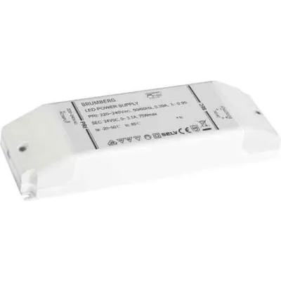 Brumberg LED-Netzgerät 17223000 | 20–75W | 24V DC | IP20 | Kunststoff | nicht dimmbar | 185x60x31mm | weiß