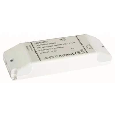 Brumberg LED-Netzgerät 17223000 | 20–75W | 24V DC | IP20 | Kunststoff | nicht dimmbar | 185x60x31mm | weiß