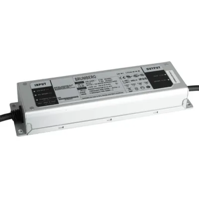 Brumberg LED-Netzgerät 17225000 | 24V DC | 75-150W | IP65 | Metallgehäuse | statisch | nicht dimmbar | 219x63x36mm