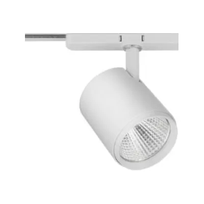 BRUMBERG LED-Schienenstrahler 88184173 | 31W | 3000K | 3762lm | 40° | dreh- & schwenkbar | Aluminium | Strukturweiß