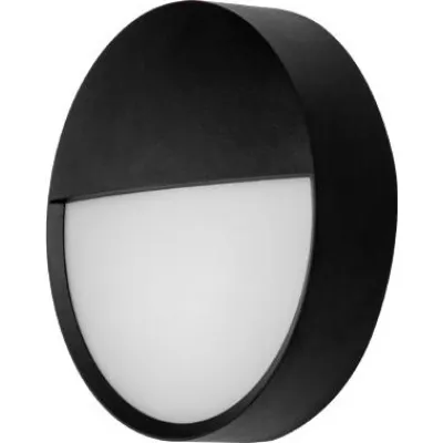 Brumberg LED-Wandanbauleuchte 10037183 | IP65 | 12W | 230V | rund | Lichtfarbe einstellbar 3000-5700K | schwarz