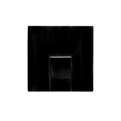 BRUMBERG LED-Wandeinbauleuchte 10157083 | 230V 1,5W | 3000K warmweiß | 70lm | IP20 | Aluminium | quadratisch | schwarz