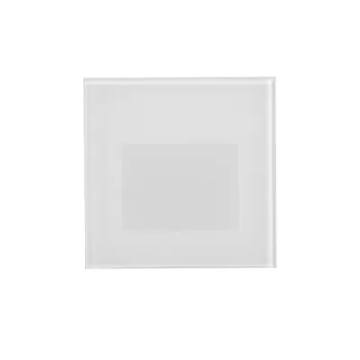 BRUMBERG LED-Wandeinbauleuchte WALL KIT68 1,5W | 3000K | 35lm | IP20 | 78x78mm | Aluminium | Glas opal | weiß