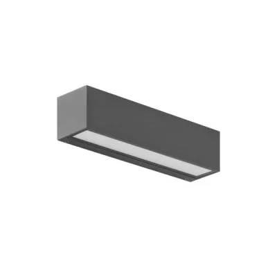 BRUMBERG LED-Wandanbauleuchte 65251103 DARBEE | IP65 | 3,1W 208lm 3000K | rechteckig Aluminium Glas | graphit