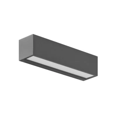 BRUMBERG LED-Wandanbauleuchte 65253103 DARBEE | 2x9W 230V IP65 | 3000K warmweiß | 1200lm | Aluminium | graphit