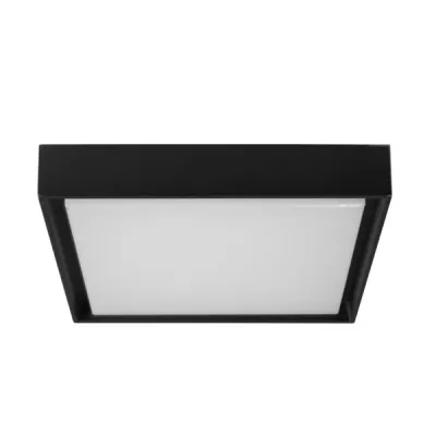 Brumberg LED-Wandanbauleuchte 60108183 | 14W | 1000lm | 3000K warmweiß | 235x235mm | IP54 | Aluminium | matt | schwarz
