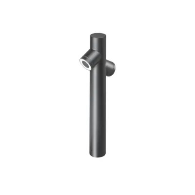 BRUMBERG LED-Pollerleuchte 65372180 | Wegeleuchte GU10 | 2x8W | IP54 | 600mm | Aluminium schwarz | austauschbare LED