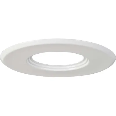 Brumberg Reduzierring 81001070 | Adapter für Einbaustrahler | 84-87 mm | Deckenausschnitt 100-160 mm | Ø180 mm | weiß