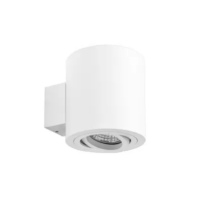BRUMBERG Wand-Anbaugehäuse rund 45206170 | LED-Modul MR16 kompatibel | schwenkbar | Aluminium | Ø 90 mm | weiß