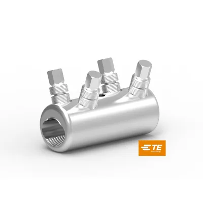 Krüger Schraubverbinder BSLU-95/240 | 95-240mm² | für Alu- und Kupferleiter | verzinnt | Abreißkopfschraube
