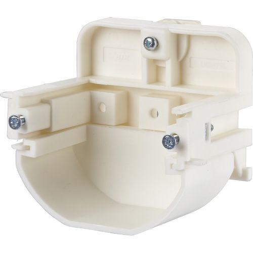 Bild: BTR 1308895021-I Montagehalter weiss für Anschlussdosen TH35