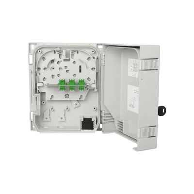 METZ CONNECT OpDAT HP 1503507606-F | LWL-Anschlussdose 6x LC-Duplex APC OS2 | mit Schloss | Aufputz | IP54 | grau