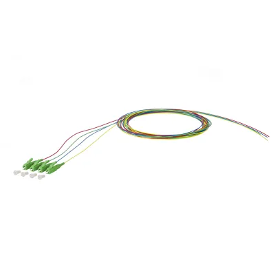 METZ CONNECT OpDAT Pigtail LC-APC 150Q1JA0020E4 | LWL Singlemode OS2 | 2m | Kompaktader | Set 4 Farben