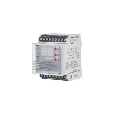 METZ CONNECT Strommessrelais EIW-C18 11027205 | Stromüberwachungsrelais 230V AC | 0,01–15A | 2 Wechsler
