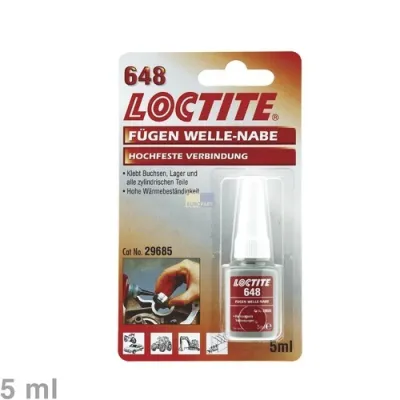 Buchsenkleber Lagerkleber Loctite 648 u.a. für Laufringe in Waschmaschinen 5g