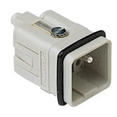 ILME Buchseneinsatz CQF 05 | 5+PE Polig | Crimpanschluss | 16A 400V | Thermoplast | Rechtecksteckverbinder | V0