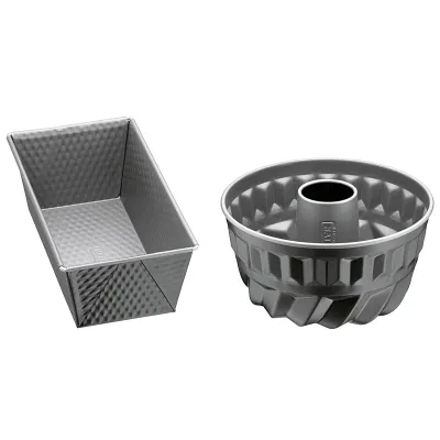 ORIGINAL KAISER Bundform Inspiration 2017 2300659633 | Gugelhupfform Mini 16 cm | Antihaftbeschichtet | Stahl | Schwarz