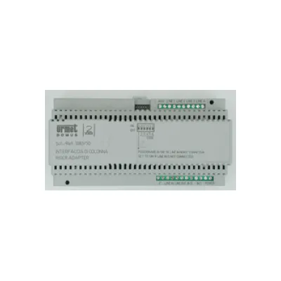 Grothe Steigleitungs-Schnittstelle VZ 1083/50 | 2VOICE | 4 Steigleitungen | LAN | DIN-Schiene | 36-48V