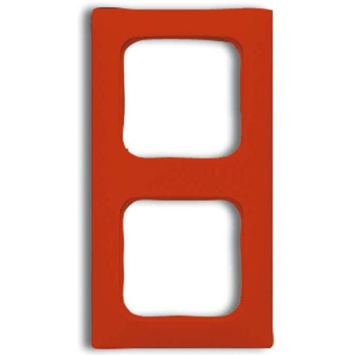 Bild: BUSC Rahmen 2512-217K-103 2fach rot RAL 3020