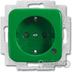 BUSCH 20 EUCBL-13-212 Schuko Steckdosen Einsatz