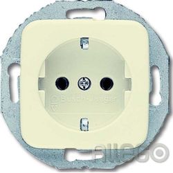 BUSCH 20 EUCRD-212 SCHUKO-STECKDOSE WEISS