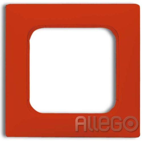 Bild: Busch-J. Abdeckrahmen rot RAL3020 2511-217K-103