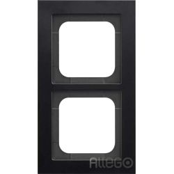 Busch-J. Abdeckrahmen schwarz matt 1722-275