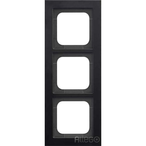 Bild: Busch-J. Abdeckrahmen schwarz matt 1723-275