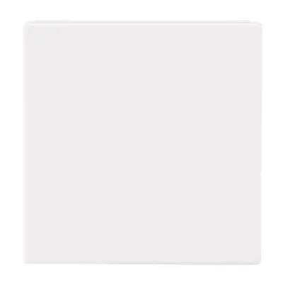 BUSCH-JAEGER Abdeckung 1-fach LFW/A.1.63.11-84 | Keypad Tastwippe | Kunststoff glänzend | weiß RAL 9016