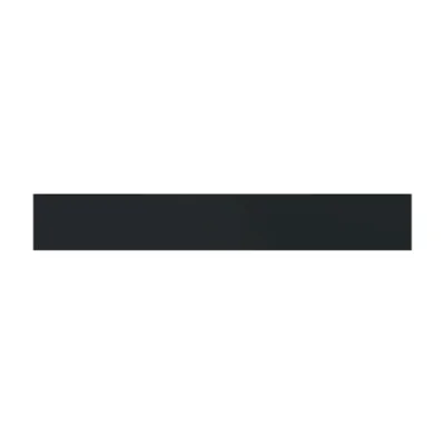 BUSCH-JAEGER Abschlussleiste unten SLY/A.0.11-885 | KNX | Busch-free@home | Kunststoff | schwarz matt