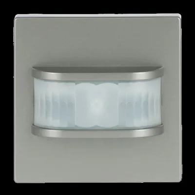 BUSCH-JAEGER Bewegungsmelder 64761-866 BW 180 flex | Unterputz | 180° | 12m Reichweite | Tierschneise | IP20 | Edelstahl