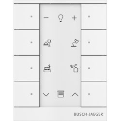 Busch-J. Bedienelement weißmatt SB-F-8.0.11-884