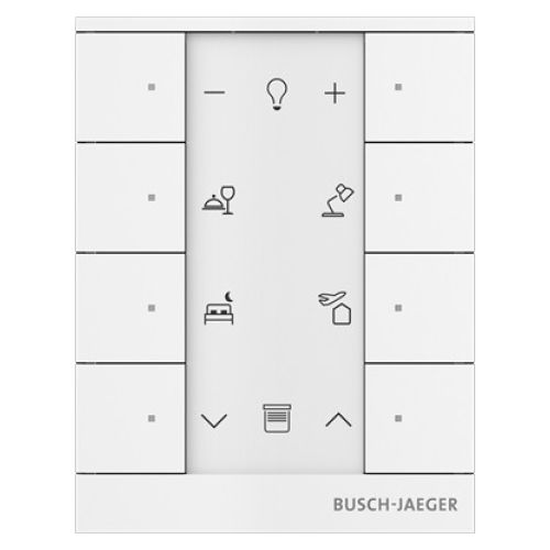 Bild: Busch-J. Bedienelement weißmatt SB-F-8.0.11-884