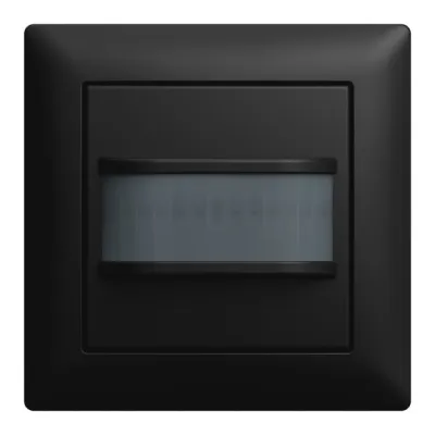 BUSCH-JAEGER Bewegungsmelder Unterputz 64762 UJ-915 | 180° Erfassung | Komfort-Sensor | 230V | IP20 | schwarz