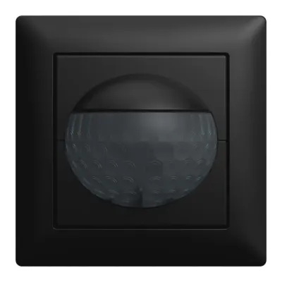 BUSCH-JAEGER Bewegungsmelder Unterputz 64764 UJ-915 | 180° Erfassung | Komfort-Sensor Multilinse | 230V | IP20 | schwarz