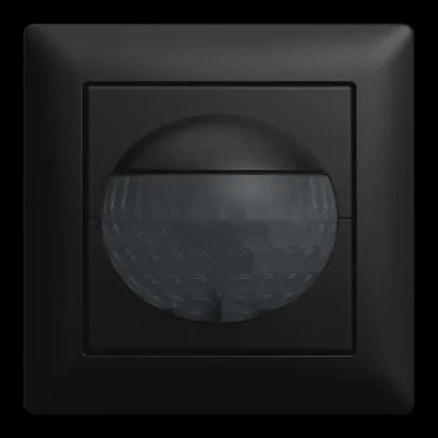 BUSCH-JAEGER Bewegungsmelder Unterputz 64764 UJ-915 | 180° Erfassung | Komfort-Sensor Multilinse | 230V | IP20 | schwarz