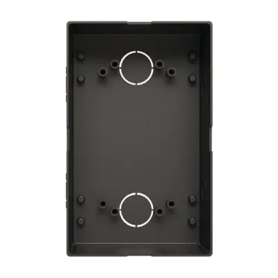 BUSCH-JAEGER Einputzdose Gr. 1/2 41382PB-03 | Unterputz | für Außenstation | Kunststoff | IP54 | anthrazit