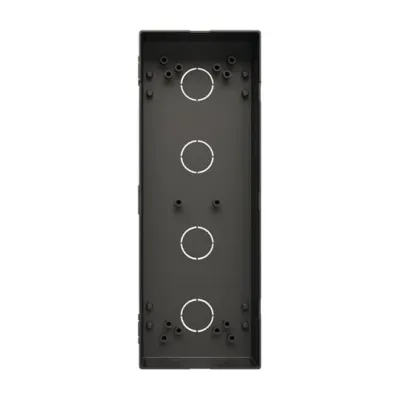Busch-Jaeger Einputzdose 41384PB-03 | Unterputz | Kunststoff | 4-fach | für Busch-Welcome IP | anthrazit