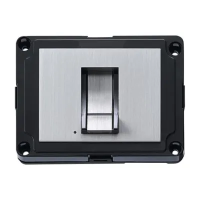 Busch-Jaeger Fingerprint-Modul 83170-660-101 | Zutrittskontrolle | Edelstahl | 64 Nutzer | Bus-System | 98x71x29mm