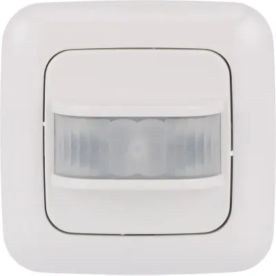 BUSCH-JAEGER Bewegungsmelder 64762 UJ-214 | Unterputz | 180° PIR Sensor | DALI | Smart Home | Alexa | weiß glänzend