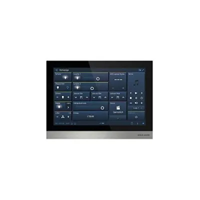 Busch-Jaeger Video-Innenstation H8237-4B-03 | IP touch 10 LAN/WLAN | 10 Zoll Touchscreen | PoE | KNX | schwarz